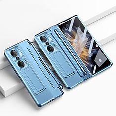 Funda Dura Plastico Rigida Carcasa Mate con Soporte ZL1 para Huawei Honor Magic Vs 5G Azul