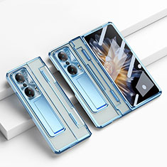 Funda Dura Plastico Rigida Carcasa Mate con Soporte ZL3 para Huawei Honor Magic Vs Ultimate 5G Azul