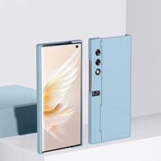 Funda Dura Plastico Rigida Carcasa Mate Frontal y Trasera 360 Grados BH1 para Huawei Honor V Purse 5G Azul Claro