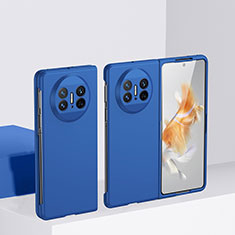 Funda Dura Plastico Rigida Carcasa Mate Frontal y Trasera 360 Grados BH1 para Huawei Mate X3 Azul