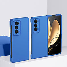 Funda Dura Plastico Rigida Carcasa Mate Frontal y Trasera 360 Grados BH2 para Huawei Honor Magic V2 5G Azul