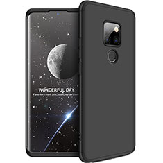 Funda Dura Plastico Rigida Carcasa Mate Frontal y Trasera 360 Grados F01 para Huawei Mate 20 Negro