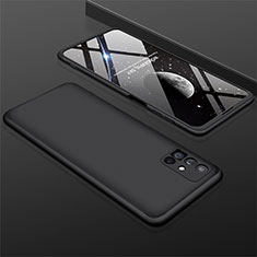 Funda Dura Plastico Rigida Carcasa Mate Frontal y Trasera 360 Grados M01 para Samsung Galaxy M51 Negro
