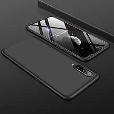 Funda Dura Plastico Rigida Carcasa Mate Frontal y Trasera 360 Grados M01 para Xiaomi Mi 9 Negro
