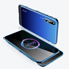 Funda Dura Plastico Rigida Carcasa Mate Frontal y Trasera 360 Grados M02 para Huawei Honor Magic 2 Azul