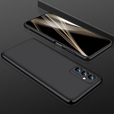 Funda Dura Plastico Rigida Carcasa Mate Frontal y Trasera 360 Grados P01 para Samsung Galaxy F13 4G Negro