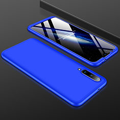 Funda Dura Plastico Rigida Carcasa Mate Frontal y Trasera 360 Grados P01 para Xiaomi Mi A3 Azul