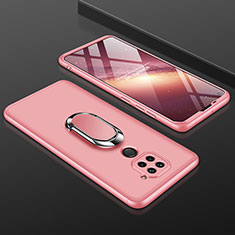 Funda Dura Plastico Rigida Carcasa Mate Frontal y Trasera 360 Grados P01 para Xiaomi Redmi 10X 4G Oro Rosa