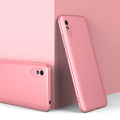 Funda Dura Plastico Rigida Carcasa Mate Frontal y Trasera 360 Grados P01 para Xiaomi Redmi 9A Oro Rosa