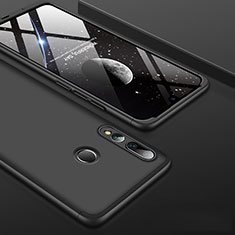 Funda Dura Plastico Rigida Carcasa Mate Frontal y Trasera 360 Grados para Huawei Enjoy 9s Negro