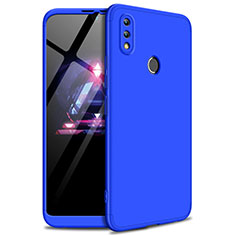 Funda Dura Plastico Rigida Carcasa Mate Frontal y Trasera 360 Grados para Huawei Enjoy Max Azul