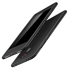 Funda Dura Plastico Rigida Carcasa Mate Frontal y Trasera 360 Grados para Huawei Honor 7 Dual SIM Negro