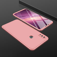 Funda Dura Plastico Rigida Carcasa Mate Frontal y Trasera 360 Grados para Huawei Honor 8X Oro Rosa