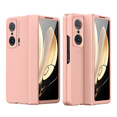 Funda Dura Plastico Rigida Carcasa Mate Frontal y Trasera 360 Grados para Huawei Honor Magic V 5G Rosa