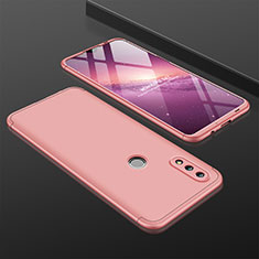 Funda Dura Plastico Rigida Carcasa Mate Frontal y Trasera 360 Grados para Huawei Nova Lite 3 Oro Rosa