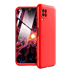 Funda Dura Plastico Rigida Carcasa Mate Frontal y Trasera 360 Grados para Huawei P40 Lite Rojo