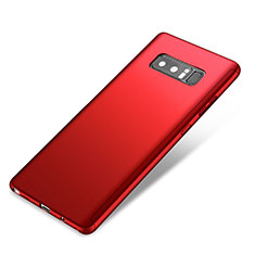 Funda Dura Plastico Rigida Carcasa Mate Frontal y Trasera 360 Grados para Samsung Galaxy Note 8 Duos N950F Rojo