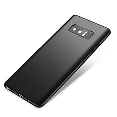 Funda Dura Plastico Rigida Carcasa Mate Frontal y Trasera 360 Grados para Samsung Galaxy Note 8 Negro