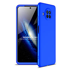 Funda Dura Plastico Rigida Carcasa Mate Frontal y Trasera 360 Grados para Xiaomi Mi 10T Lite 5G Azul