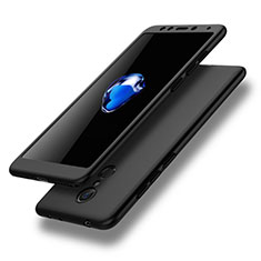 Funda Dura Plastico Rigida Carcasa Mate Frontal y Trasera 360 Grados para Xiaomi Redmi 5 Negro