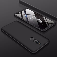 Funda Dura Plastico Rigida Carcasa Mate Frontal y Trasera 360 Grados para Xiaomi Redmi 8 Negro