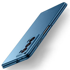 Funda Dura Plastico Rigida Carcasa Mate Frontal y Trasera 360 Grados YK1 para Huawei Honor Magic V2 5G Azul