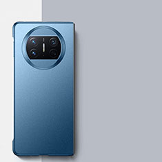 Funda Dura Plastico Rigida Carcasa Mate Frontal y Trasera 360 Grados YK1 para Huawei Mate X3 Azul