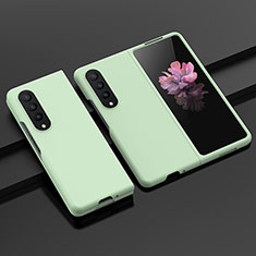 Funda Dura Plastico Rigida Carcasa Mate H04 para Samsung Galaxy Z Fold3 5G Menta Verde