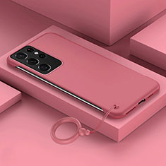 Funda Dura Plastico Rigida Carcasa Mate JS1 para Samsung Galaxy Note 20 Ultra 5G Rojo