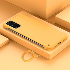 Funda Dura Plastico Rigida Carcasa Mate JS1 para Samsung Galaxy S20 Plus 5G Amarillo
