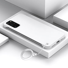Funda Dura Plastico Rigida Carcasa Mate JS1 para Samsung Galaxy S20 Plus 5G Blanco