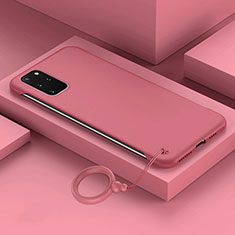 Funda Dura Plastico Rigida Carcasa Mate JS1 para Samsung Galaxy S20 Plus Rojo