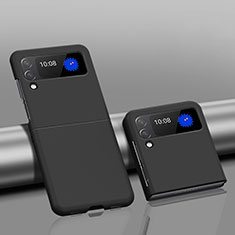 Funda Dura Plastico Rigida Carcasa Mate L01 para Samsung Galaxy Z Flip3 5G Negro