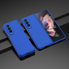 Funda Dura Plastico Rigida Carcasa Mate L05 para Samsung Galaxy Z Fold3 5G Azul
