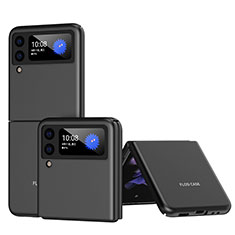 Funda Dura Plastico Rigida Carcasa Mate L08 para Samsung Galaxy Z Flip3 5G Negro