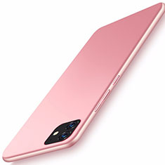 Funda Dura Plastico Rigida Carcasa Mate M01 para Apple iPhone 11 Oro Rosa