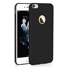 Funda Dura Plastico Rigida Carcasa Mate M01 para Apple iPhone 6 Plus Negro