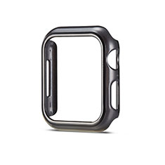 Funda Dura Plastico Rigida Carcasa Mate M01 para Apple iWatch 5 44mm Negro