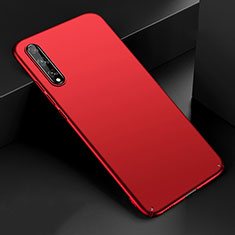 Funda Dura Plastico Rigida Carcasa Mate M01 para Huawei Enjoy 10S Rojo