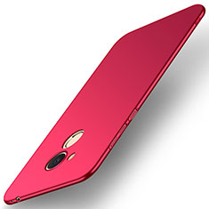 Funda Dura Plastico Rigida Carcasa Mate M01 para Huawei Honor 6C Pro Rojo