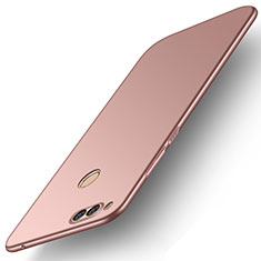 Funda Dura Plastico Rigida Carcasa Mate M01 para Huawei Honor 7X Oro Rosa