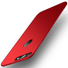 Funda Dura Plastico Rigida Carcasa Mate M01 para Huawei Honor V20 Rojo