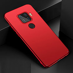 Funda Dura Plastico Rigida Carcasa Mate M01 para Huawei Nova 5i Pro Rojo