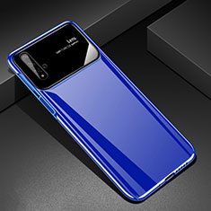Funda Dura Plastico Rigida Carcasa Mate M01 para Huawei Nova 5T Azul