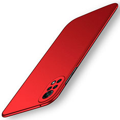 Funda Dura Plastico Rigida Carcasa Mate M01 para Huawei Nova 8 5G Rojo