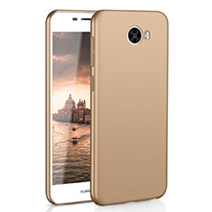 Funda Dura Plastico Rigida Carcasa Mate M01 para Huawei Y5 II Y5 2 Oro