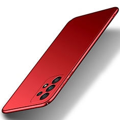 Funda Dura Plastico Rigida Carcasa Mate M01 para Samsung Galaxy A23 4G Rojo