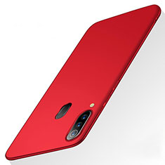 Funda Dura Plastico Rigida Carcasa Mate M01 para Samsung Galaxy A60 Rojo