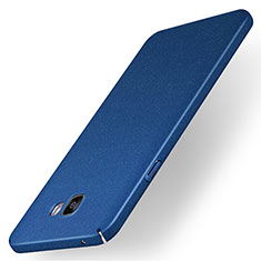 Funda Dura Plastico Rigida Carcasa Mate M01 para Samsung Galaxy A7 (2016) A7100 Azul