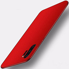 Funda Dura Plastico Rigida Carcasa Mate M01 para Samsung Galaxy Note 10 Plus Rojo